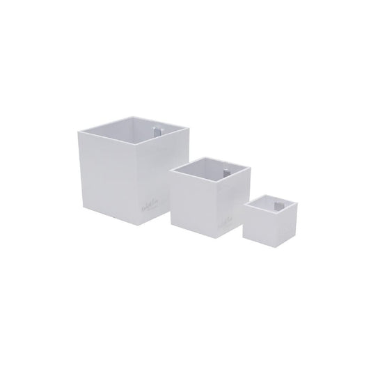 Magnetische Würfelbehälter weiss Kalamitica