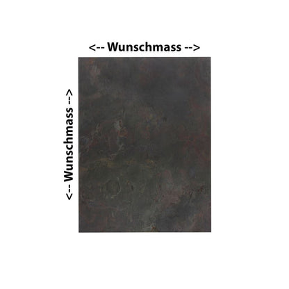 Magnettafel nach Mass aus echtem Schiefer Vulkanstein Schiefermuster