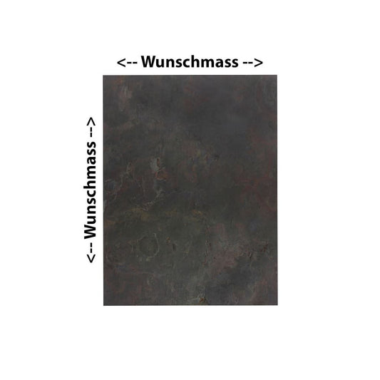Magnettafel nach Mass aus echtem Schiefer Vulkanstein Schiefermuster
