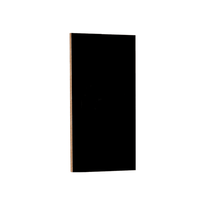 Rahmenlose Kreidetafel schwarz 60x115cm, Kreidetafel ohne Rahmen im Format 60x115cm zum Aufhängen mit Hacken