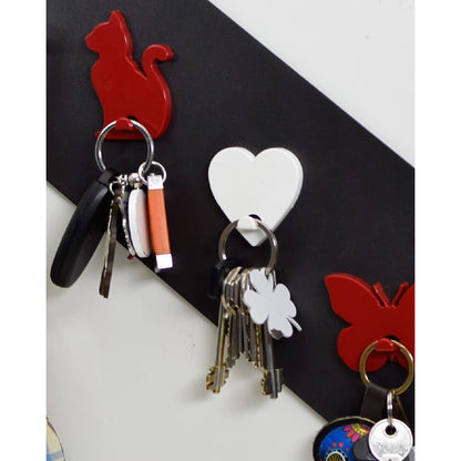 KalaMitica® Magnetischer Aufhänger Neodym, Katze, Rot