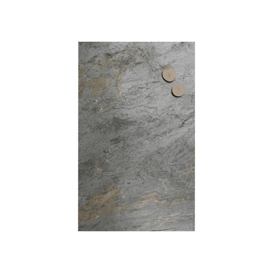 Schiefer Pinnwand Kreidetafel gross im Format 61x120cm, Kreidetafel aus echtem Schiefer magnetisch, Magnettafel Schiefer