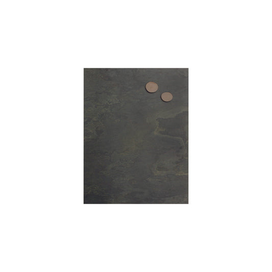 Schiefertafel magnetisch aus Grünschiefer im Format 40x61cm, magnetische Wandkreidetafel aus Echtschiefer