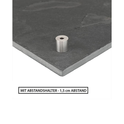 Schiefertafel mit Abstandshalter