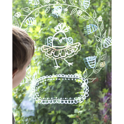 Securit Baby Fensterschablone Kreidemarker