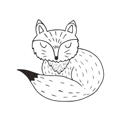 Securit Fensterschablone Fuchs