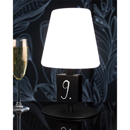Securit Tischlampe mit Kreidetafel