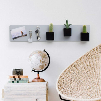 KalaMitica® Magnetische Würfelbehälter Neodym, Ø6cm, Schwarz, 3 Stk.