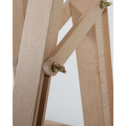 Stabile Staffelei aus Holz