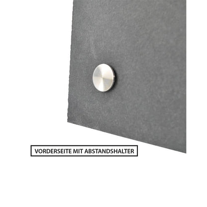 Wandschieferplatte mit Abstandshalter