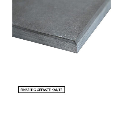 Wandschiefertafel mit gefaste Kante