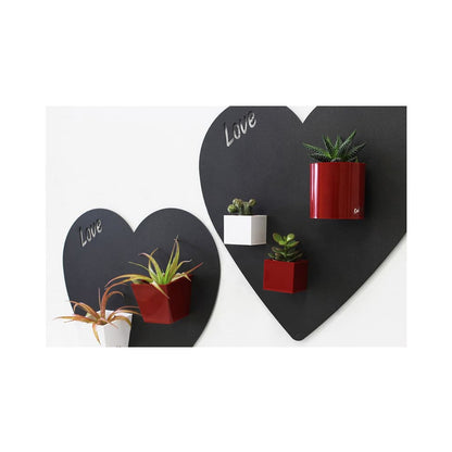 Wandtafel magnetisch Herzform