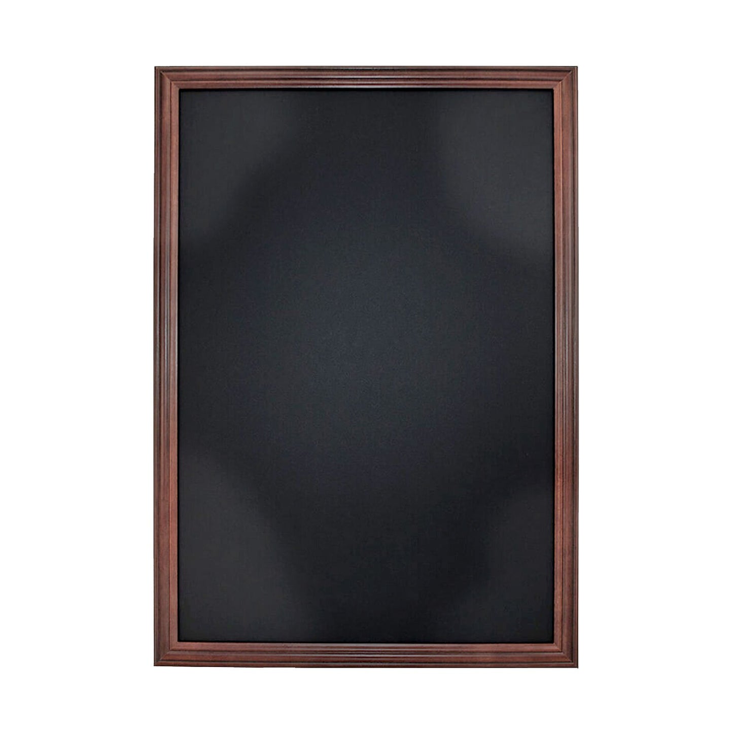 Wandkreidetafel mit Profil-Holzrahmen Braun – A3, A2 & A1