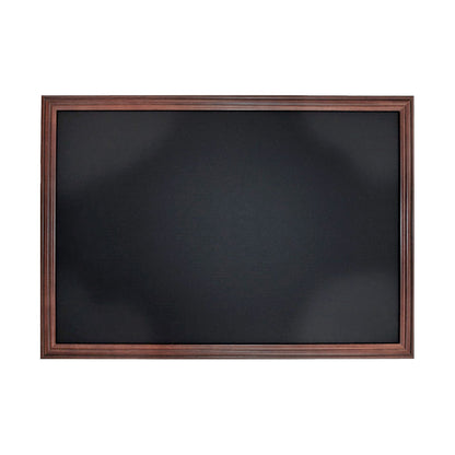 Wandkreidetafel mit Profil-Holzrahmen Braun – A3, A2 & A1