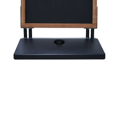 Holz Kundenstopper-Kreidetafel mit Wassertank, DIN A1, Outdoor