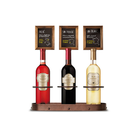 Weinhalter mit Kreidetafel