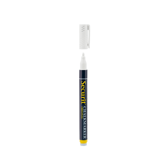 Securit® Kreidemarker, 1-2mm, Einzeln, Weiss