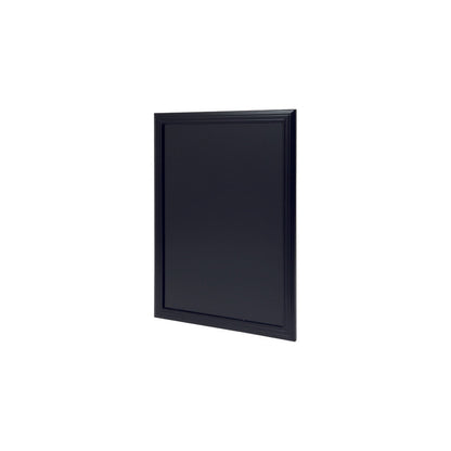Wetterfeste Kreidetafel der Marke Securit, schwarz, 60x80cm, Seitenansicht