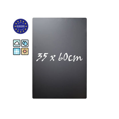 Wetterfeste Kreidetafel ohne Rahmen 35x60cm günstig online bestellbar