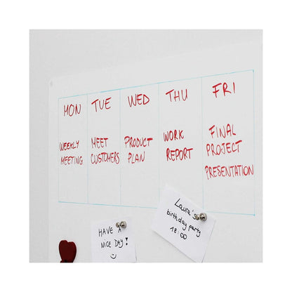 Whiteboard als Wochenplaner