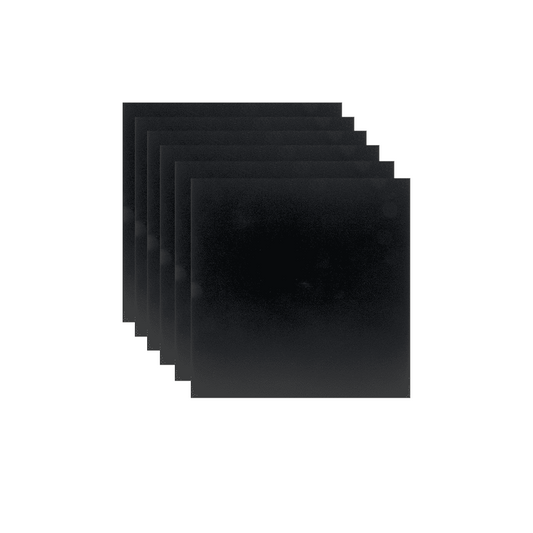 XXL Kreidetafel Silhouette ohne Rahmen 40x40cm, grosse Kreidetafel Securit 6er-Set