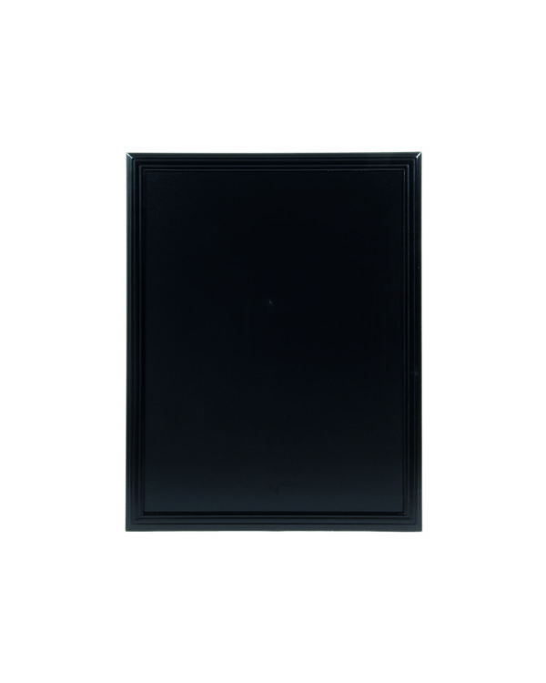 Kreidetafel mit Holzrahmen schwarz, beschriftbare Wandtafel schwarz 70x90cm