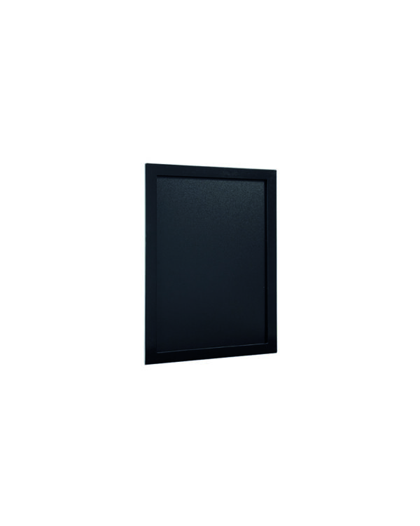 Günstige Kreidetafel schwarz, 30x40cm, Securit, Seitenansicht