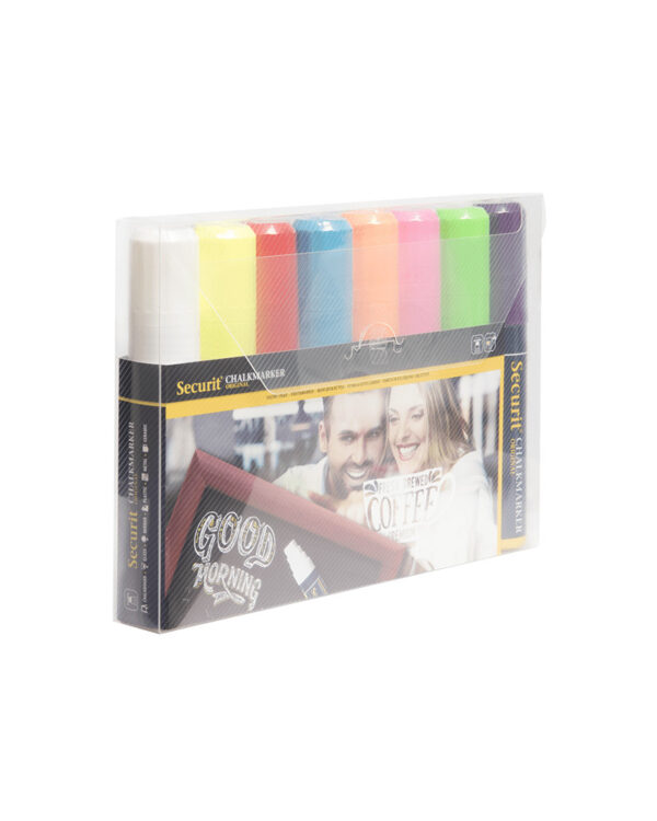 Kreidemarker farbig im 8er Set kaufen, Kreidestifte 7-15mm für das Beschriften von Kreidemarker und Kundenstopper