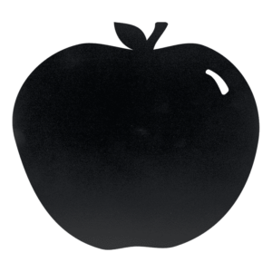 Kreidetafel Apfelform Silhouette für Gemüseläden, Bauernhöfe - Apfelform Silhouetten Kreidetafel als Wandtafel