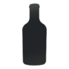Wandkreidetafel Flaschenform schwarz für Bars und Restaurants, Restaurant Wandtafel Flaschenform für Beschriftung mit Kreide