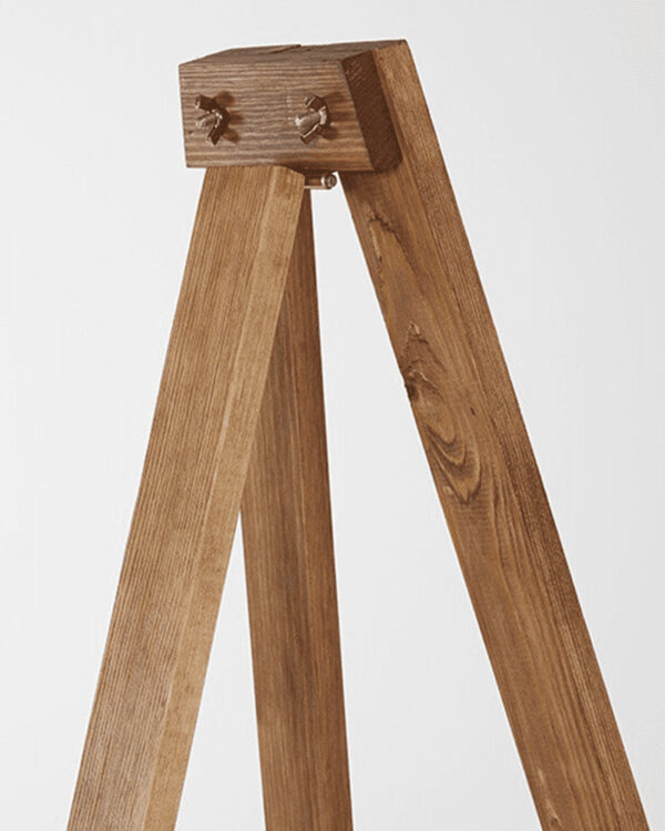 Holz Staffelei aus Kiefefernholz verstellbar in drei Höhen bis DIN A0