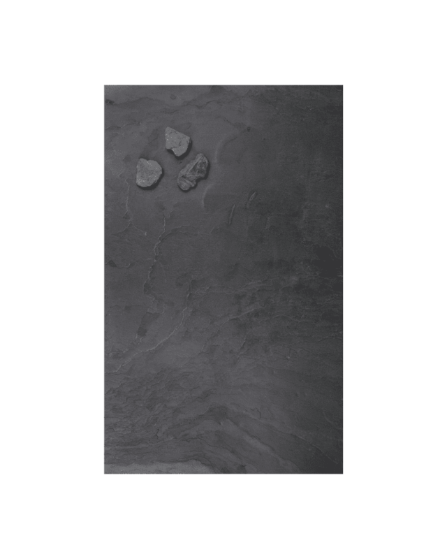 grosse Schiefer Wandkreidetafel magnetisch als Wohnaccessoire und Magnetpinnwand und Memoboard, 61x120cm