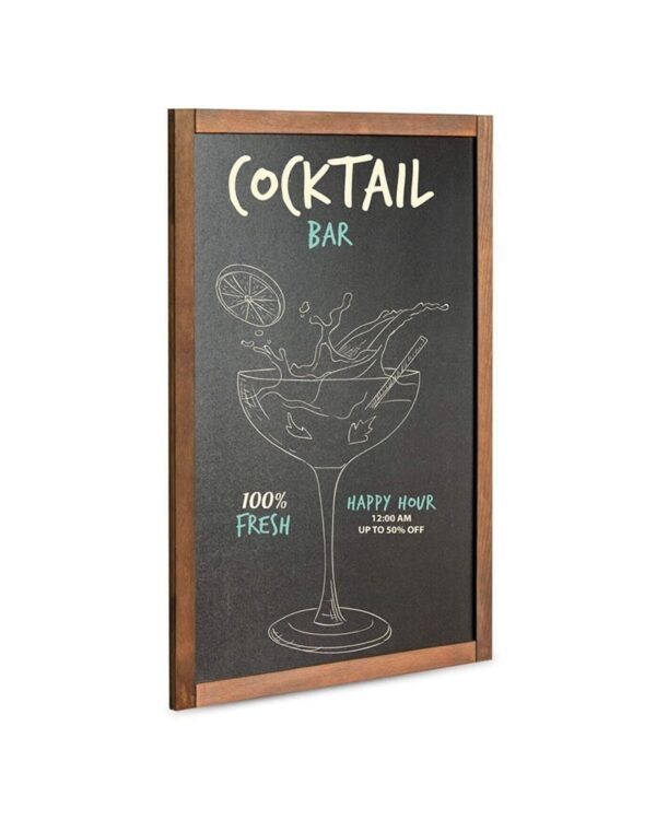 Wandkreidetafel für Cocktail Bars