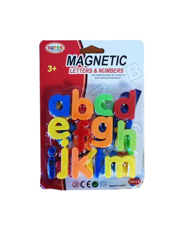 Magnetische Kleinbuchstaben & Zahlen