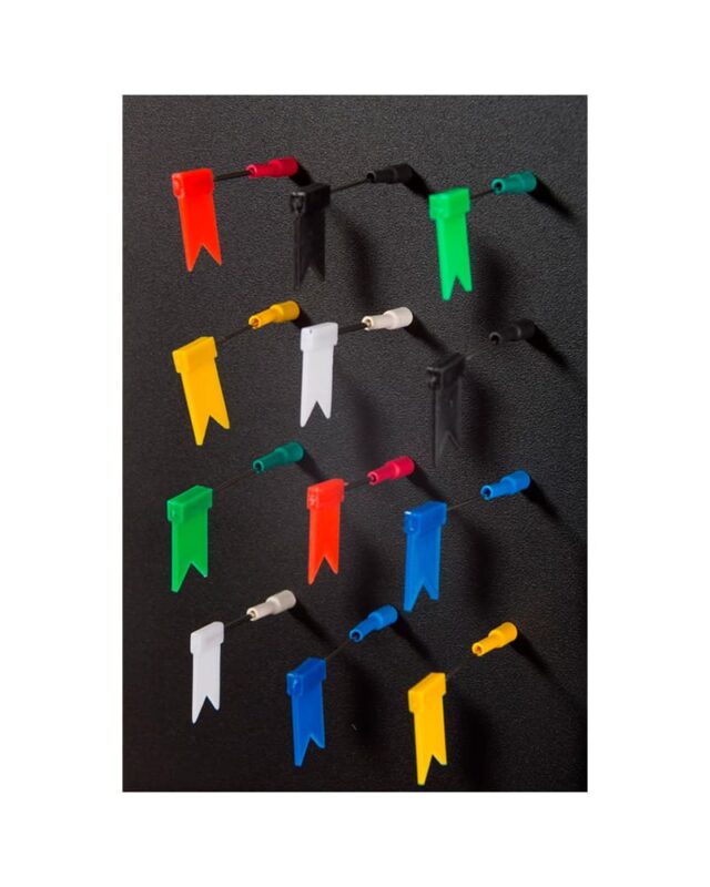 Fähnchen Magnete in verschiedenen Farben - Neodym Magnete